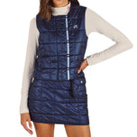 Malbon Dam Maya Quilted Väst - Blåbär