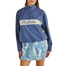 Malbon Crosscourt Blossom Windbreaker för kvinnor - Vintage Indigo