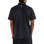 Malbon Block Placket Golf Polo Shirt - Svart