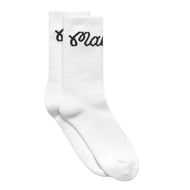 Malbon Bon Script Golfstrumpor - Vit