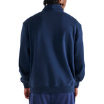 Malbon Collegiate Golf Sweatshirt 1/4 Zip - Navy
