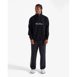 Malbon Collegiate Golf Sweatshirt 1/4 Zip - Svart