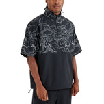 Malbon Evergreen Logo Golf Windshirt - Svart