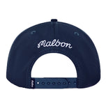 Malbon M Golf Snapback Cap - Navy