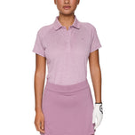 J.Lindeberg Women's Minnie Golf Polo Shirt - Mycket druvmelange