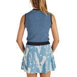 Malbon Women's Ami Mockneck - Vintage Indigo