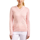Nivo Dam Nicole V-ringad golftröja - Crystal Rose