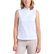 Nivo Women's Nikki II Sleeveless Golf Polo Shirt - White