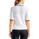 Nivo kvinnors vy tröja golfpolo skjorta - vit