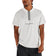 Malbon Performance Zip Raglan Golf Polo Shirt - White