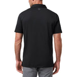 Travis Mathew 性能球衣飞行高尔夫 Polo 衫 - 黑色