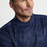 Peter Millar Bond Elite Golf Crew Neck Pullover - Navy