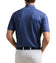 Peter Millar In The Rough Performance Jersey Golf Polo Shirt - Sport Marinblå