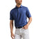 Peter Millar In The Rough Performance Jersey Golf Polo Shirt - Sport Marinblå