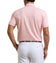 Peter Millar Jubilee Performance Jersey Stripe Golf Polo Shirt - Summer Apricot