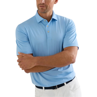 Peter Millar 纯色性能球衣高尔夫 Polo 衫 - 黑色（副本）