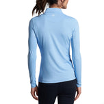 Peter Millar Women's Lightweight Crown Sun Golf Shirt - Cottage Blue