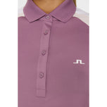 J.Lindeberg Women's Priya Golf Polo Shirt - Very Grape