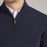 Puma Cloudspun Fleece 1/4 Zip Mid-Layer Pullover - Deep Navy