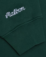 Malbon Range Cooper Golf tröja med rund hals - Skog