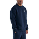 Malbon Range Cooper Golf Crewneck Sweatshirt - Navy