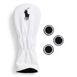 RLX Ralph Lauren Embroidered Fairway Head Cover - White