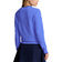 RLX Ralph Lauren Women's Cotton Blend V -ringning Golf Jumper - Greenwich Blue