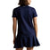 RLX Ralph Lauren 女式 Tour Pique 高尔夫 Polo 衫 - 精致海军蓝/可爱丁香色/陶瓷白