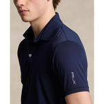 Rlx Ralph Lauren Solid Airflow Performance Polo - French Navy