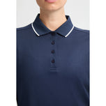 Rohnisch Women's Miriam Long Sleeve Golf Polo Shirt - Navy
