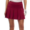 Rohnisch Women's Nicky Pleated Golf Skort - Beet Red