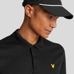 Lyle & Scott Tour 高尔夫 Polo 衫 - 深黑色