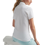 Peter Millar Albatross golfpikétröja för dam - Vit