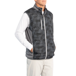 Sunderland Anton Padded Stretch Panel Performance Golf Gilet - Black Camo