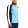 Sunderland Aspen Quarter Zip Raglan Paneled Water Repellent Golf Midlayer - Aqua