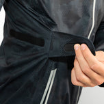 Sunderland Whisperdry Pro -Lite Lätt vattentät golfjacka - Black Camo/Silver