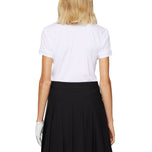 J.Lindeberg Women's Tour Tech Golf Polo Shirt - White