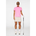 J.Lindeberg Women's Tour Tech Golf Polo Shirt - Eosine Pink