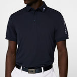 J.Lindeberg Tour Tech Regular Fit Golf Polo Shirt - JL Navy