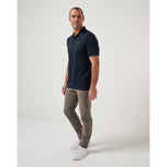 Travis Mathew Happier Hour Golf Shirt - Total Eclipse