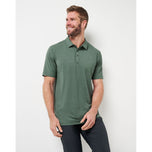 Travis Mathew Heater Pro Golf Polo Shirt - Balsam Green