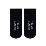 Travis Mathew Shorty Smalls 2.0高尔夫袜子 - 黑色