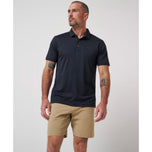 Travis Mathew The Zinna 2.0 Golf Shirt - Black
