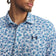 Under Armour Playoff 3.0 Print Golf Polo Shirt - White/Midnight Navy