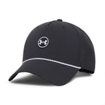 Under Armour Driver Mid Rope Golf Cap - Black
