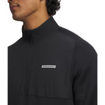 Under Armour Drive Pro 1/2 拉链高尔夫中层 - 黑色