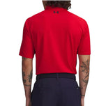 Under Armour 比赛 Polo 高尔夫衬衫 - 红色