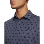Under Armour Playoff 3 印花高尔夫 Polo 衫 - 灰色/海军蓝