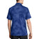 Under Armour Playoff 3.0 Printed Golf Polo Shirt - Tech Blue/Black