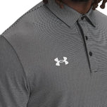 Under Armour Playoff Stripe Golf pikétröja - Midnight Navy/Vit